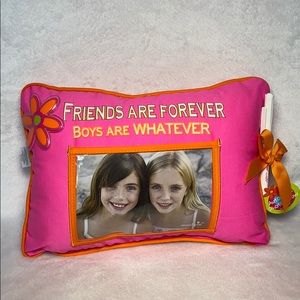 Autograph best friend pillow with insert for pic!